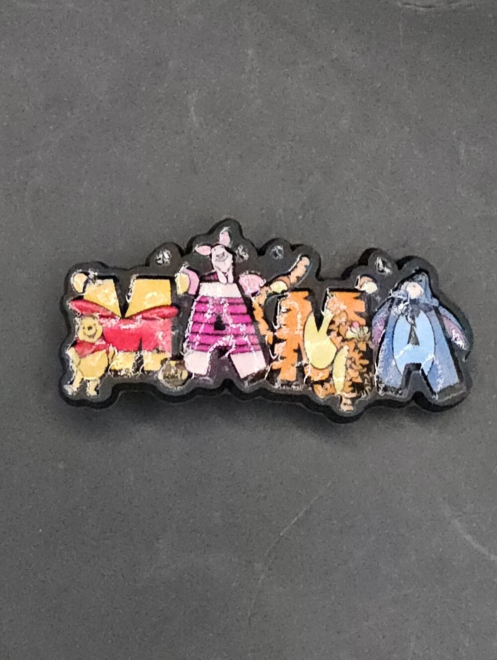 (5/$15) Mama in Disney Winnie The Pooh Theme Croc Charm